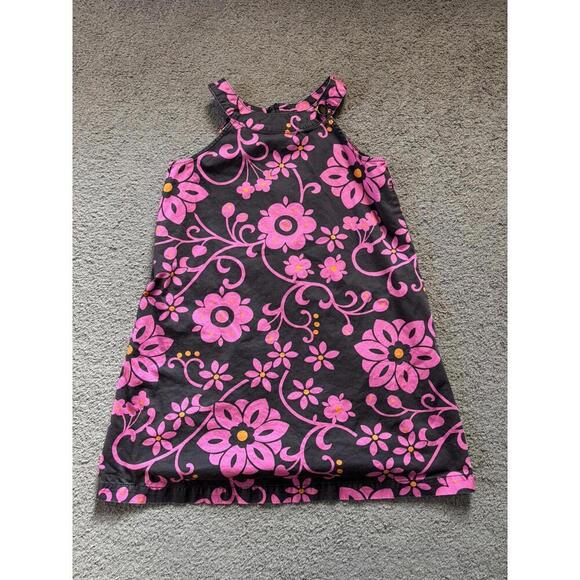GAP Other - Gap Kid's Brown/Pink Girls Flowers Summer Dress